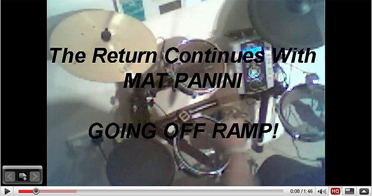 Mat Panini - Going Off Ramp!