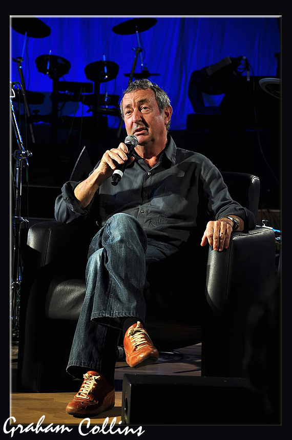 Pink Floyd drummer Nick Mason in conversation.