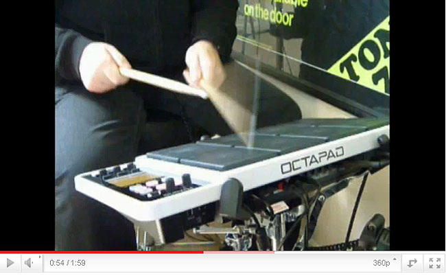 Roland Octapad SPD-30 Phrase Loop Demo