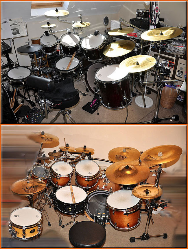 A & E - Acoustic and Electronic Gretsch Kits