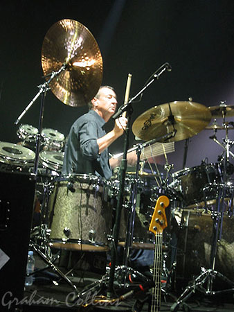 Nick Mason DW Drum With Roger Waters