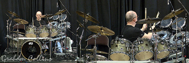 Graham Collins Soundchecks The Pink Floyd DW Drum Kit