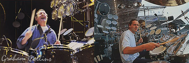 Nick Mason And Gary Wallis The Division Bell Tour 1994